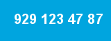 929 123 47 87